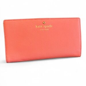 Kate Spade Coral Stacy Bifold Wallet
